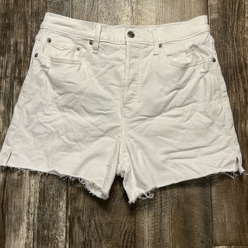 Daze White Denim Women Shorts Size 29